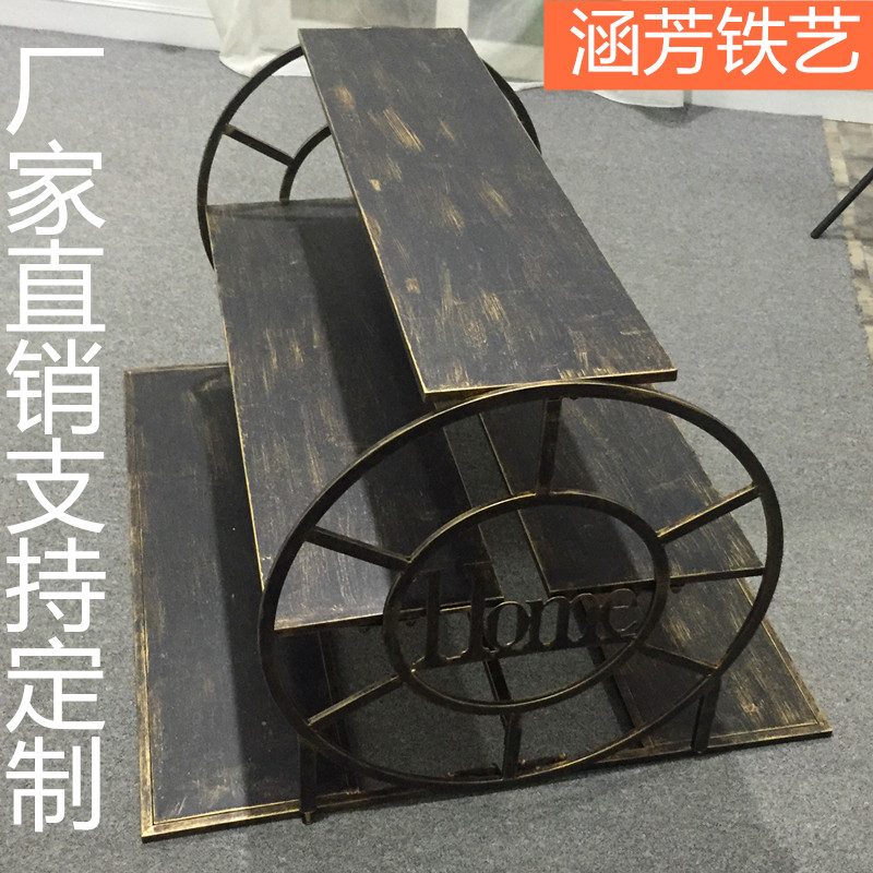 鞋店鞋架展示架商场创意陈列展示台服装店高低流水台包包饰品货架