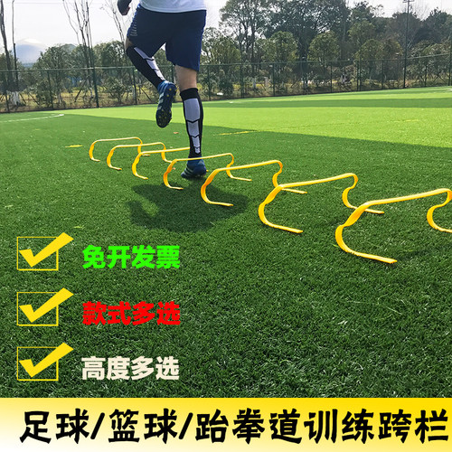 足球跨栏架儿童训练跳栏s架可调节高度小跨栏跆拳道足篮球训练器