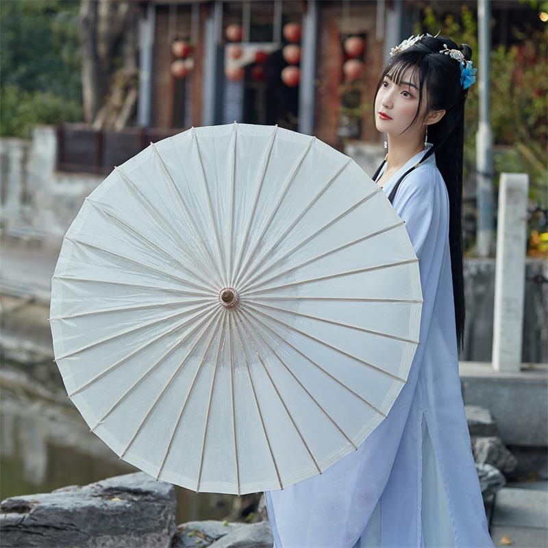 【纯色】泸州油纸伞传统古典江南防雨防晒实用复古老式手工桐油伞