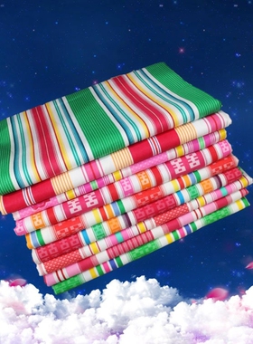 传统结婚床品老式j全棉粗布被里套纯棉婚庆被里被面布床单被单被