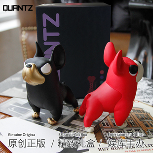 斗牛犬招财家居摆件狗办公室w车载饰品桌面艺术品开业节日可爱礼