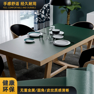 桌面皮革餐c桌垫桌布防水防油免洗防烫pvc家用茶几垫北欧轻奢网红