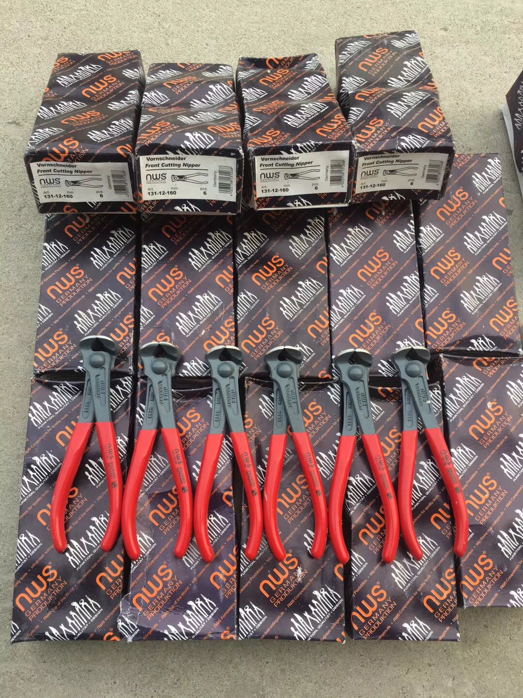 德国nws恩维斯6寸顶切钳拔钉起钉钳顶嘴胡桃钳扎线钳马蹄钳