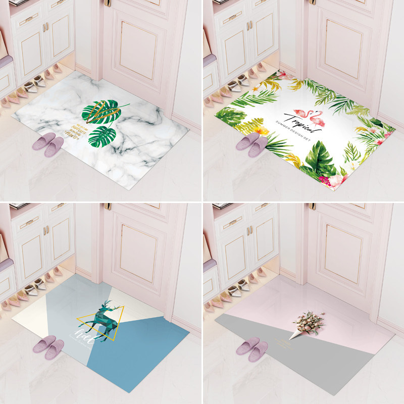 可擦洗防水脚垫门垫进门pvc软玻璃防滑垫 网红家用地垫入户门垫子,居家布艺,家用脚垫,淘宝优惠券,粉丝福利购,淘宝优惠卷