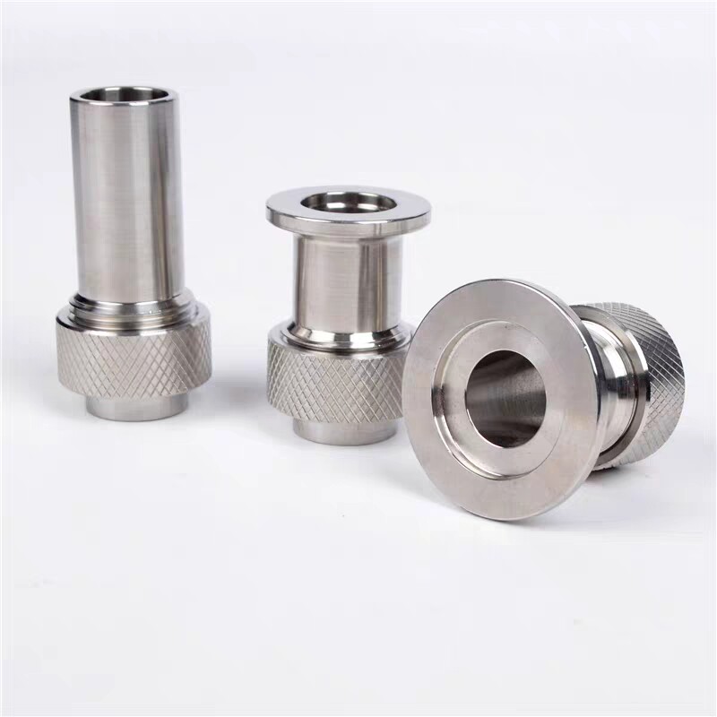 304不锈钢真空规管座 快装型 焊接型 规管接头KF16 25 50 15.5