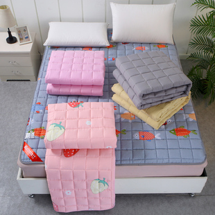 床垫可水洗薄款 1.8m床防滑垫保护垫 全棉床褥软垫褥子垫被双人1.5
