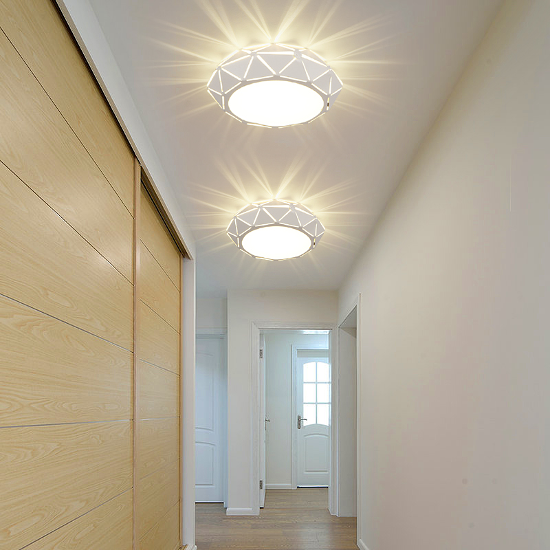 led过道灯玄关走廊灯门厅现代简约入户灯阳台走道灯 创意射灯筒灯