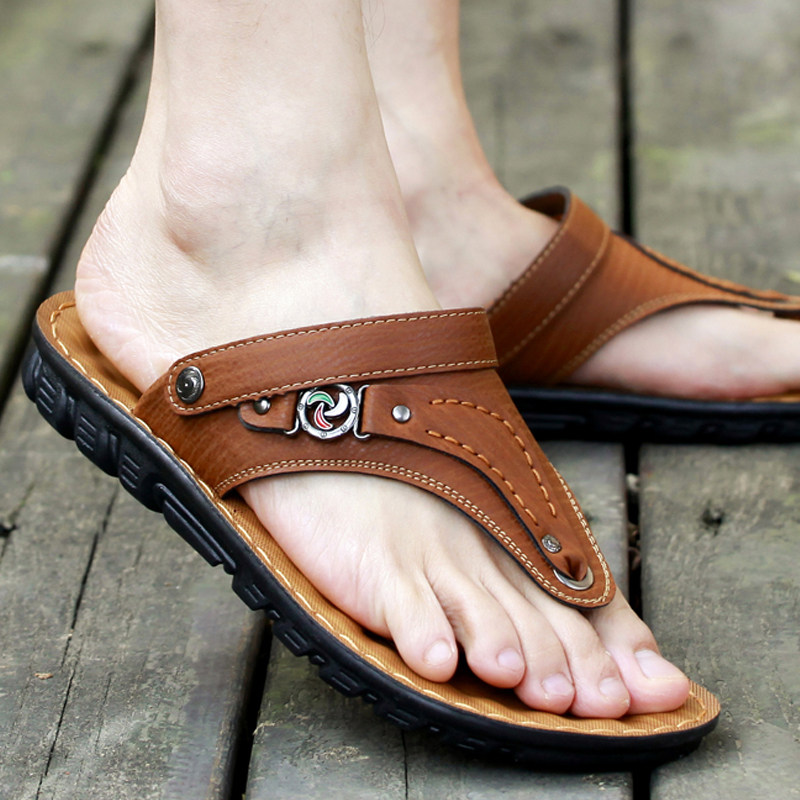 凉鞋男夏季夹趾沙滩鞋韩版潮流防滑两用人字拖男士凉鞋开车凉拖鞋,流行男鞋,沙滩鞋,淘宝优惠券,粉丝福利购,淘宝优惠卷