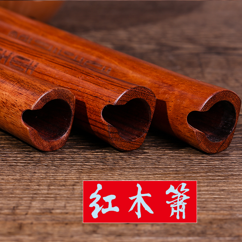红木洞箫精制红木箫专业演奏箫南箫八孔箫六孔箫乐器G调F调送配件