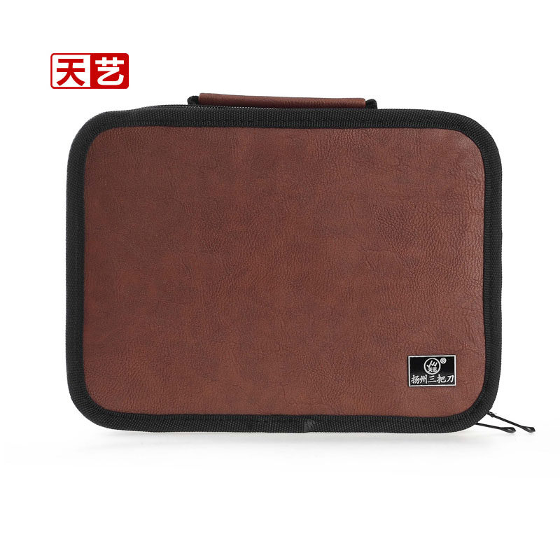 天艺采耳空包装采耳工具皮包咖啡色装件采耳工具