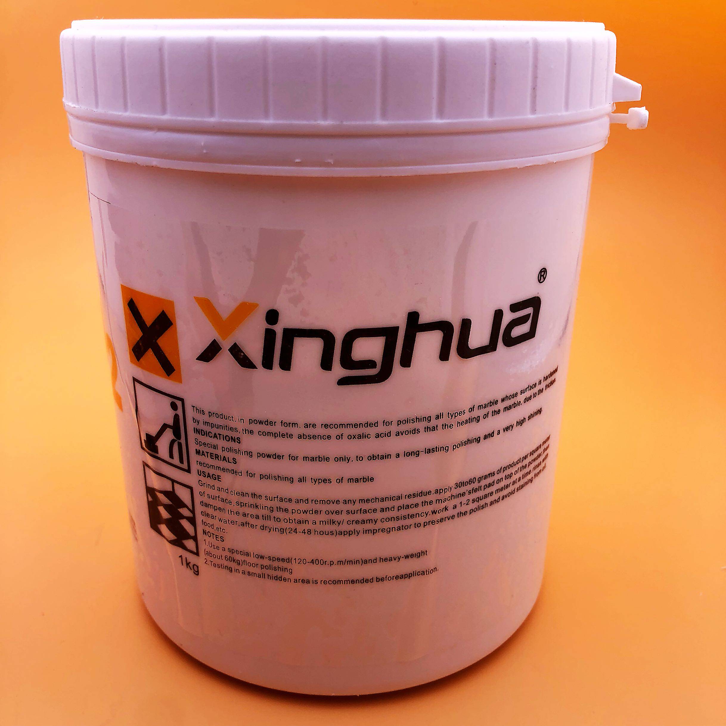 M2大理石蜡结晶粉 石材抛光晶硬粉地板清洁剂清洗剂增亮粉1公斤