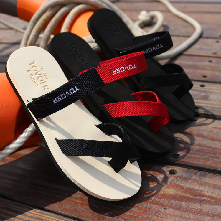 夏季人字拖d男鞋时尚韩版潮防滑套趾凉拖情侣拖鞋沙滩鞋休闲男拖