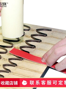 金致W011手表表带头刀模尖尾剑尾方尾手工皮具腰带头也可定制DIY