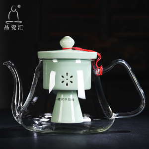 品瓷汇养生壶蒸茶壶蒸茶器黑茶普洱茶茶电陶炉煮茶壶