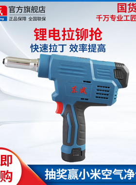东成电动铆钉枪DCPM40E/50E 锂电拉铆抢 12V充电式自动抽芯铆钉机