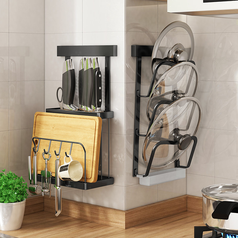 厨房置物架用品大全免打孔壁挂调料架碗架不锈钢锅盖架刀架收纳架,童鞋/婴儿鞋/亲子鞋,量脚器,淘宝优惠券,粉丝福利购,淘宝优惠卷