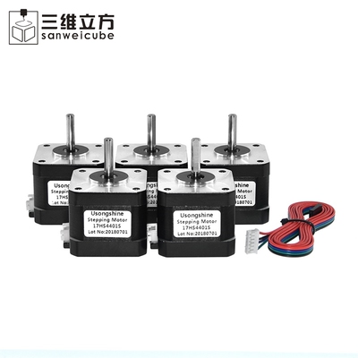 两相混合式42步进电机 NEMA17 17HS4401S 3D打印机驱动电机