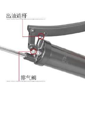 钢盾S111001-S111013进口高压重型黄油枪专业级手动600cc黄油枪