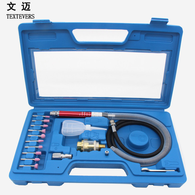 包邮风磨笔打磨机气动小型刻磨笔抛光机玉石雕刻机器套装带磨头