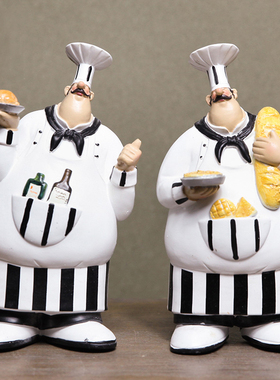 厨师壁挂装饰品摆件面包店蛋糕店墙面挂式摆设西餐厅墙上装饰摆件