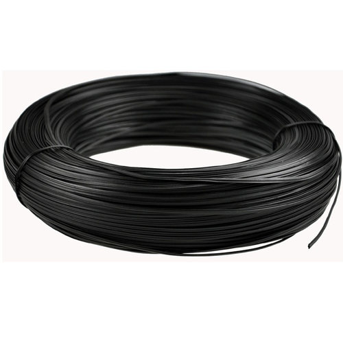 白色/黑色扎线 铁丝扎线  电线扎带 铁芯绑带 捆扎带 PVC包胶扎丝