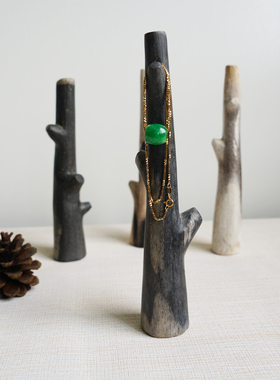 少女心房间装饰品小物件树化石个性创意迷你摆件挂钥匙树枝收纳架