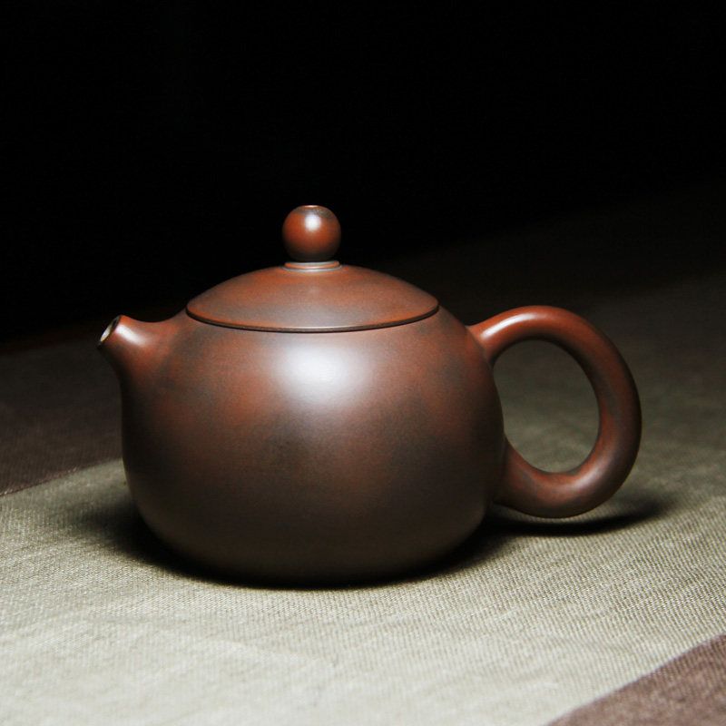 淘壶者广西钦州坭兴陶名家大小西施壶纯全手工原矿紫泥砂茶具