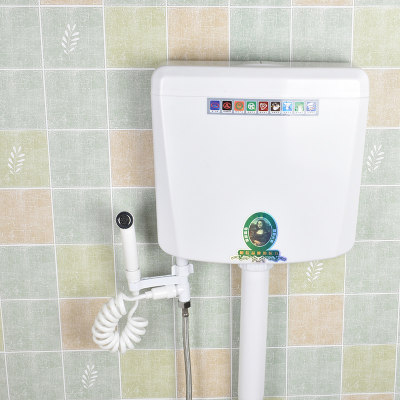 水箱家用卫生间蹲便器节能马桶水箱加厚蹲坑挂墙式厕所冲水箱工程