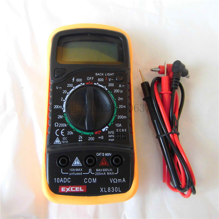 数显万用表 数字万用表VC890D 万用表 汽车万用表 多用型 迷你型