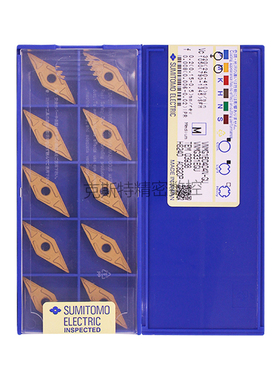 日本住友数控刀片 VNMG160404N-GU AC820P 加工钢件