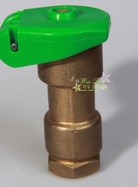 高品质 1寸 DN25黄铜快速取水阀阀体 取水阀底座 取水器底座 内丝