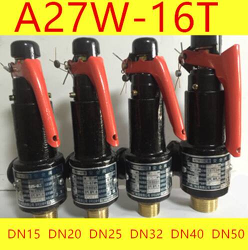 富羽A27W-16T弹簧式安全阀弹簧式丝口安全阀锅炉泄压阀DN15/DN20