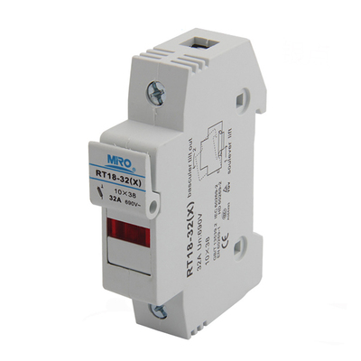 MIRO茗熔 熔断器底座 RT18-32(X) 保险丝座 32A690V RT18-32X