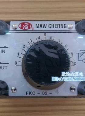 FKC-02-4台湾原装流量控制阀L茂承MAW CHERNG节流调速锯床油阀R C
