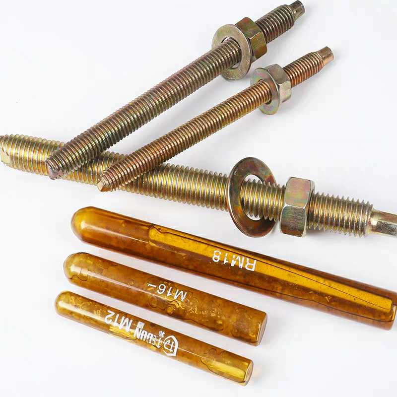 镀锌国标化学锚栓建筑化学螺栓螺丝膨胀螺栓M8M10M12M14M16M20M24
