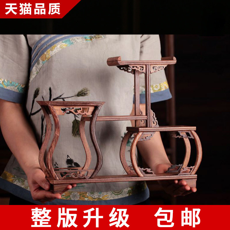 创意紫砂壶摆设中式禅意小展架玄关电视柜酒柜家居客厅装饰品摆件