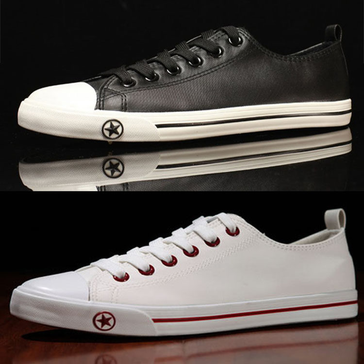 冬季棉鞋防水帆布鞋百搭韩版休闲鞋士低帮板鞋潮流男女鞋PU布皮鞋