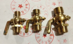 外丝旋塞 铜活接旋塞2分3 铜二通外丝旋塞铜压力表外丝考克