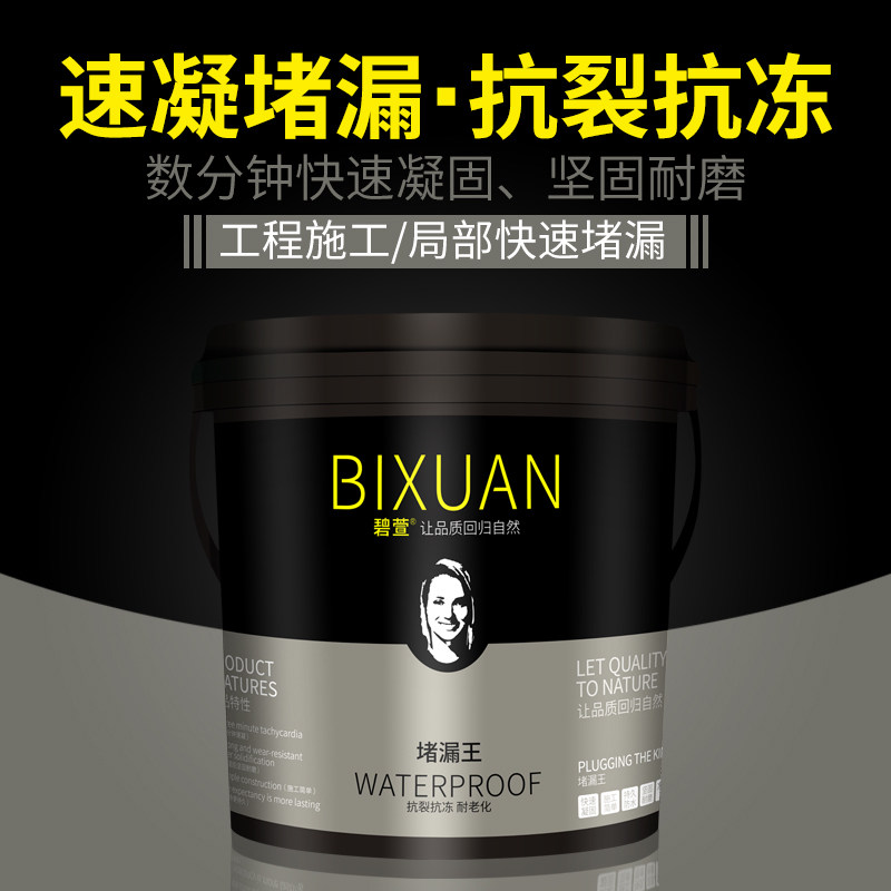 碧萱堵漏王装修防水水不漏v堵漏灵快干水泥补裂缝屋顶防水补漏材
