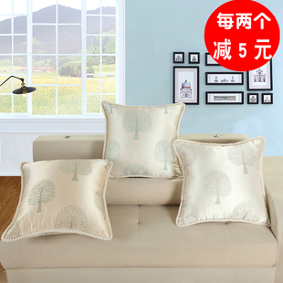 床上靠垫欧式大号靠枕套55x55可不G含芯拆洗奢华卧室床头靠大靠背