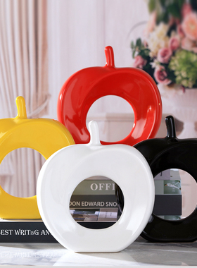 摆件陶瓷工艺摆设创意现代简约风A格家里玄关电视酒柜客厅小装饰