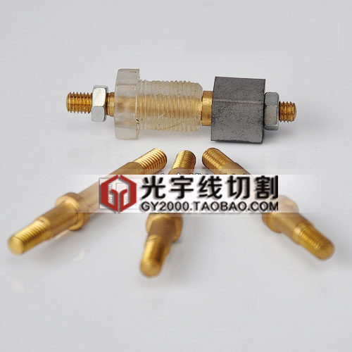 线切割配件 线切割导电块铜棒 配12*12或12*15导电块铜棒 5元/支