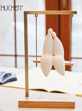 创意家居欧式客厅摆件新中式电视柜软装饰品S酒柜乔迁新居礼品