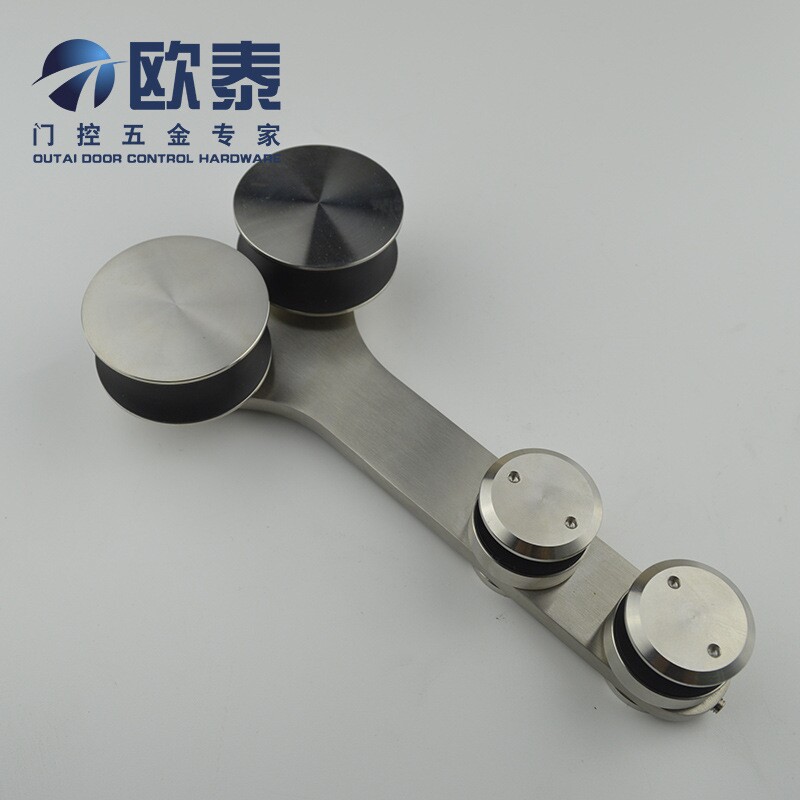 304不锈钢淋浴房玻璃门厨房推拉门移门吊轮滑轮浴室X吊滑五金配件