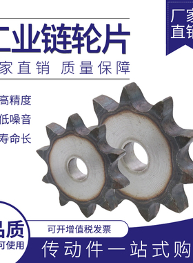 链轮片平片轮(06B)3分10齿11齿12齿13齿14齿15齿-30齿 节距9.52