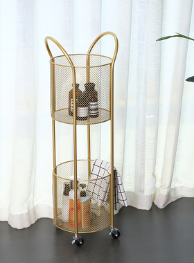 北欧带轮装脏衣服收纳篮神器家用C放衣物收纳筐浴室推车脏衣篓篮