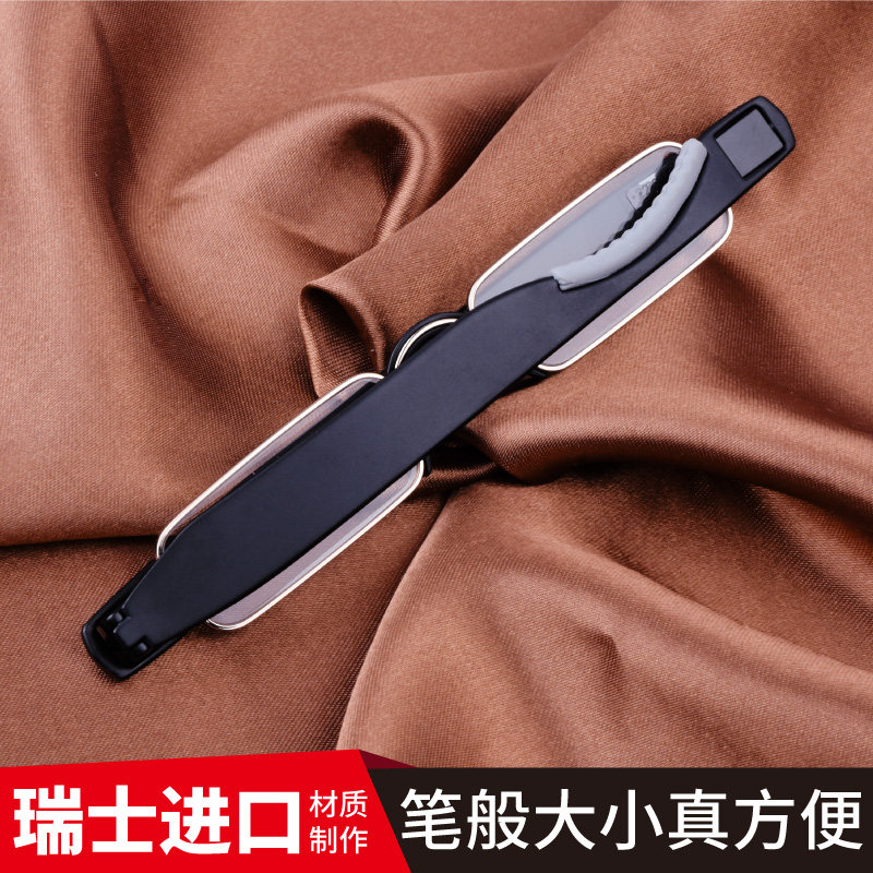冠豪便携老花镜折叠男女超轻时尚360旋转老人老花眼镜清老光镜