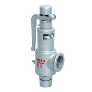 1.5寸碳钢弹簧微启式 WCB铸钢安全阀A27H DN40 10C 安全阀 16C