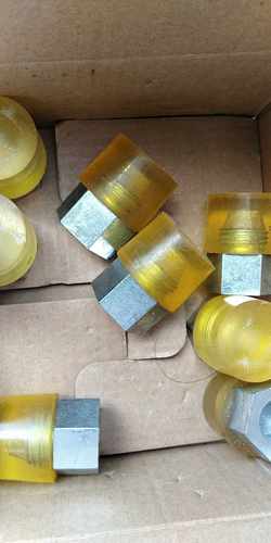 URLM32优力胶8防撞头16聚氨酯20减震器25压块缓冲30包胶URLH12/10