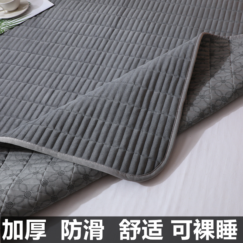 三层珊瑚毛绒g毯子防滑法兰绒毯毛绒床单人加厚保暖单件冬季铺床